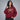 Sudadera Hoodie con Estampado para Mujer Quarry #color_vino