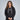 Sudadera Hoodie con Estampado para Mujer Quarry #color_negro