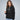 Sudadera Hoodie con Estampado para Mujer Quarry #color_negro
