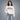 Sudadera Oversized con Estampado para Mujer Quarry #color_hueso