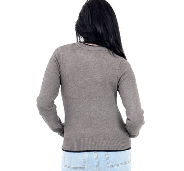 SWEATER PARA MUJER DOBLE EFECTO QUARRY