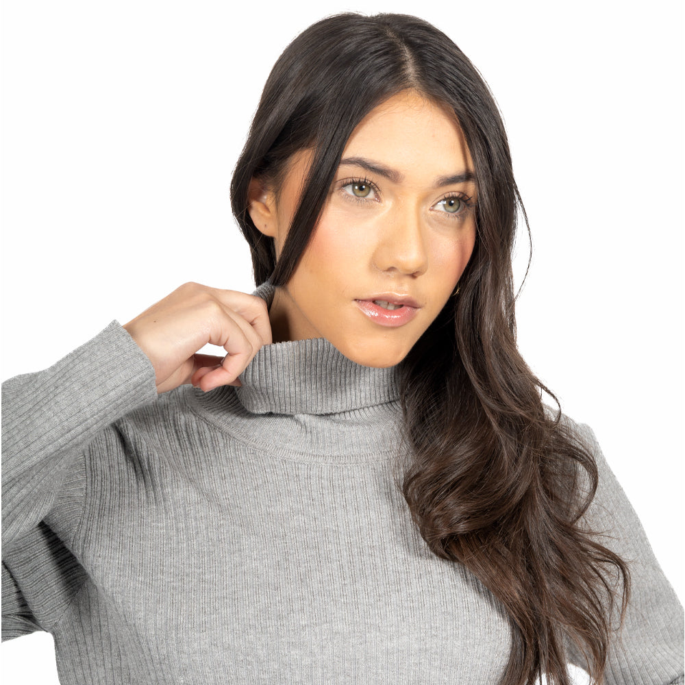 Suéter cuello alto