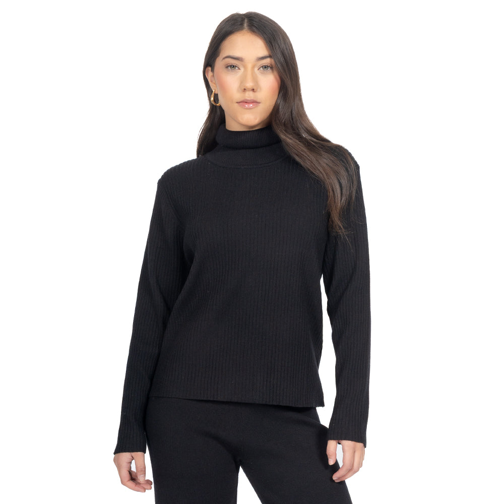 Suéter cuello alto