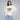 Suéter Hoodie con Gráfico París para Mujer Quarry #color_blanco