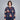 Suéter Navideño con Estampado para Mujer Quarry #color_azul-marino