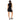 Vestido liso corto