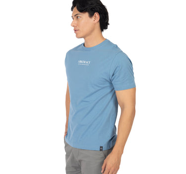 PLAYERA ESTAMPADO ARTE COLOR AZUL PARA HOMBRE QUARRY